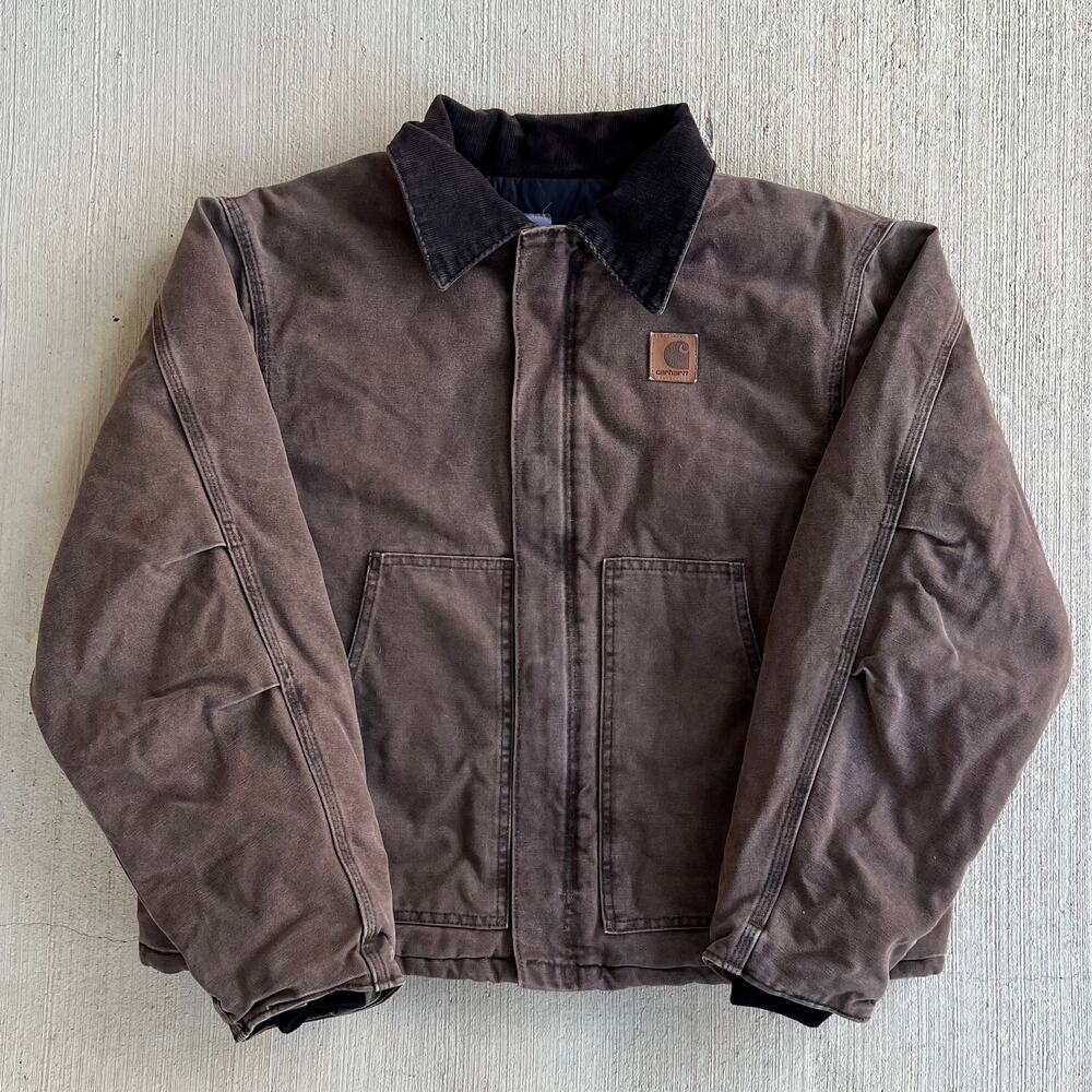 Carhartt brown CHT arctic work wear jacket
